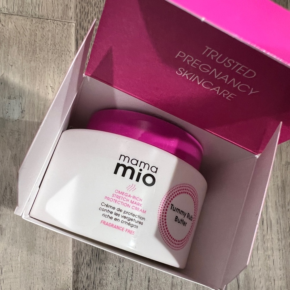 Brand new Mama Mio Tummy Rub Butter for pregnancy